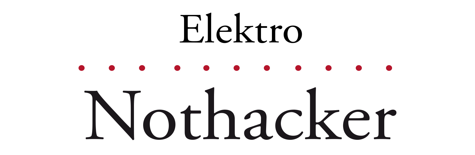 Logo des Elektrofachbetriebs Elektro Nothacker in Waldkirch.