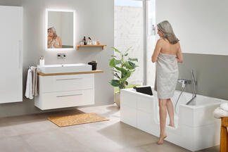 Artweger Freeway Einstieg