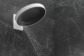 Kopfbrause Hansgrohe mit der Einstellung Rainstream