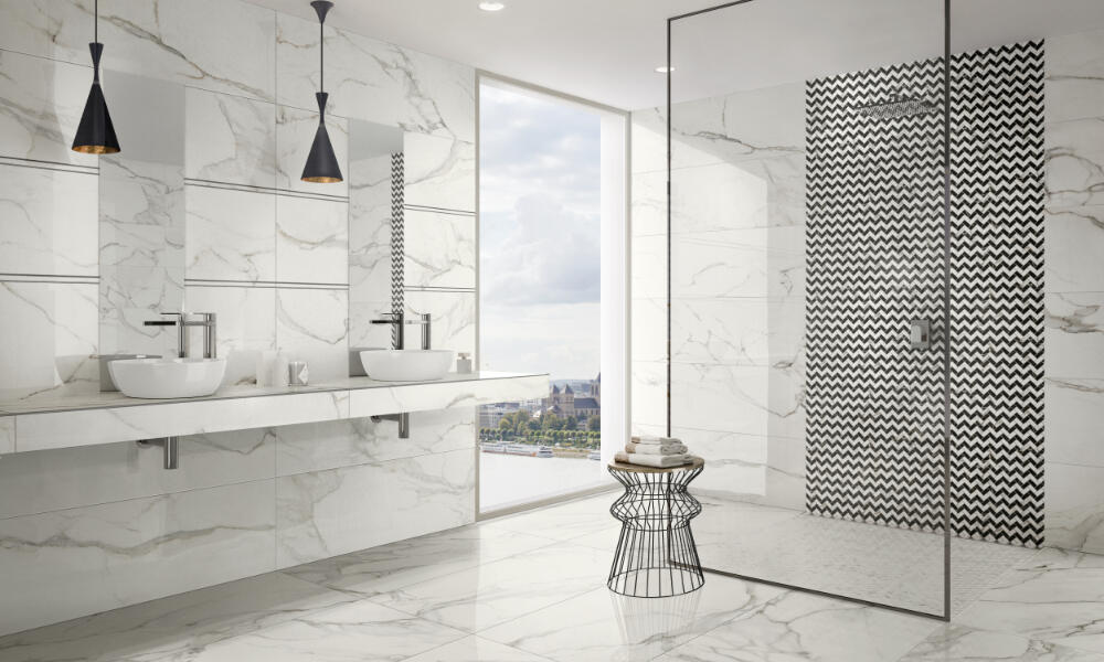 Naturstein im Badezimmer