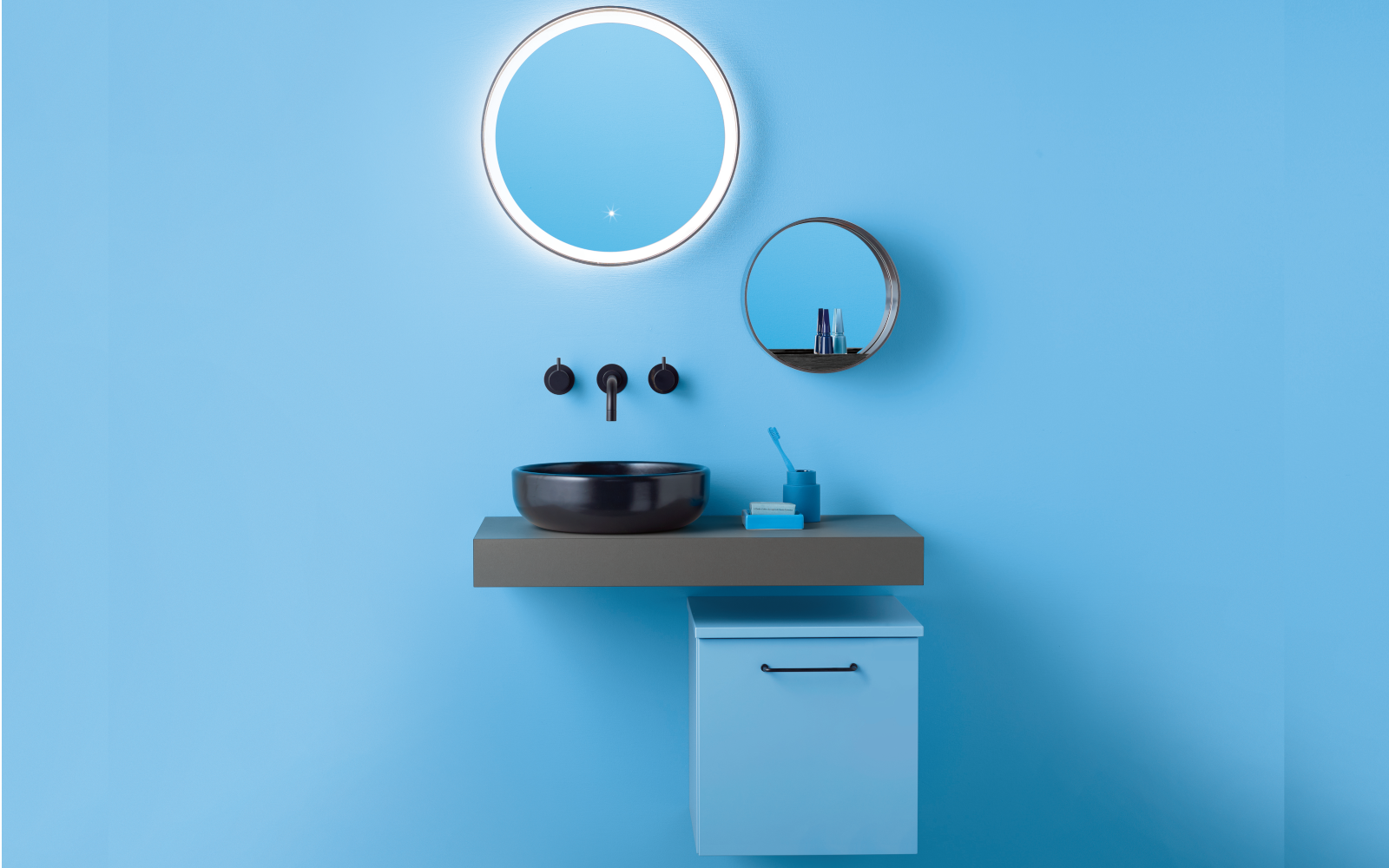 Burgbad Sys30 in blau