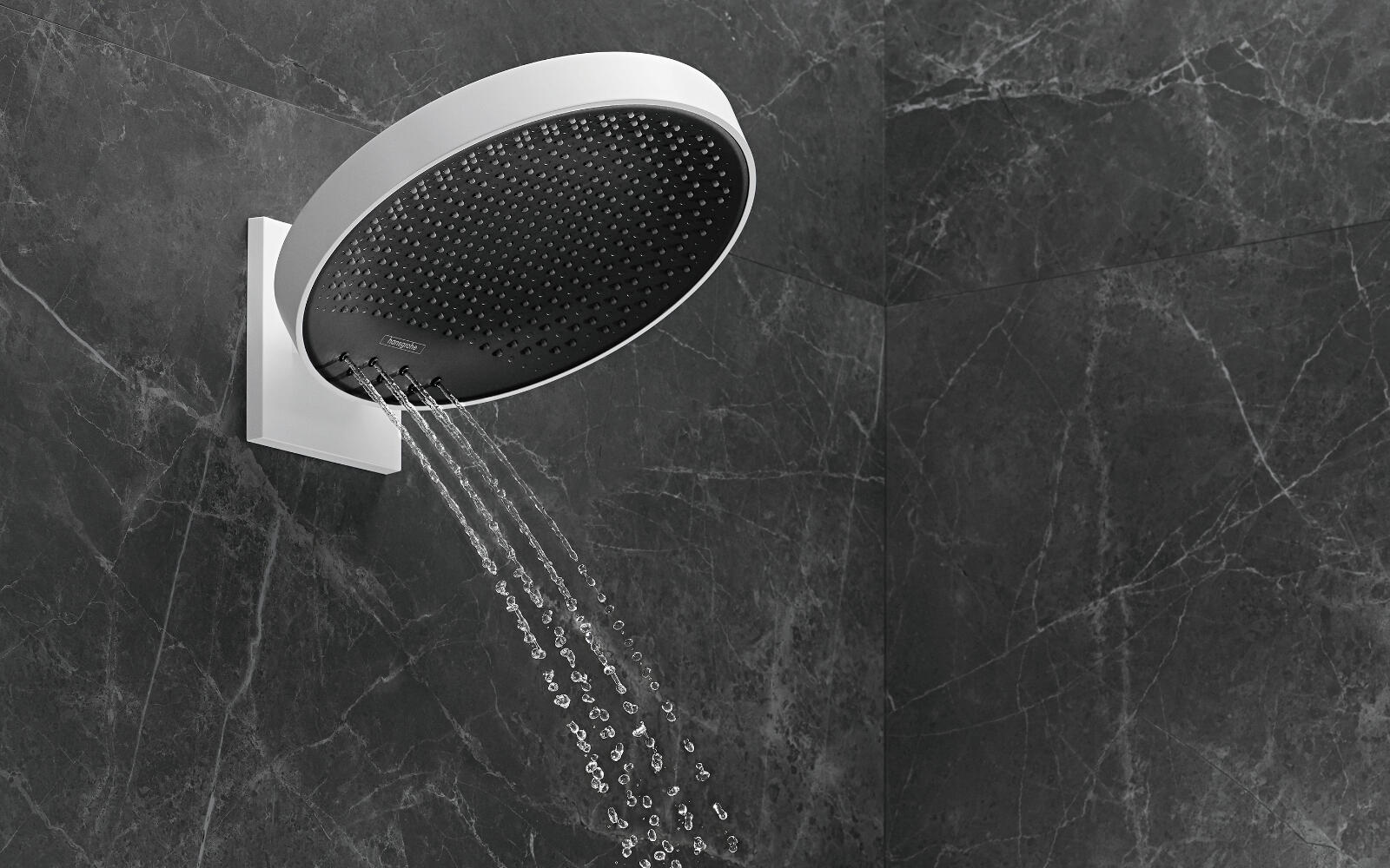 Kopfbrause Hansgrohe mit der Einstellung Rainstream